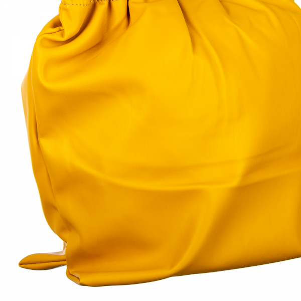 Γυναικεία τσάντα Zarma κίτρινη, 4 - Kalapod.gr
